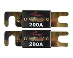  FUSIBLE ANL 200 AMP PAR AUDIOPIPE BLISTER DE 2 UNIDADES   