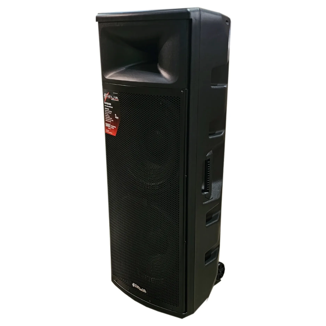  CORNETA AMPLIFICADA 15 Pulgadas 5000w 2 VIAS FEUR /  3 Pulgadas VC/ 8 Ohm/ 98dB /  45Hz-20KHz DESIGNED IN GERMANY  
