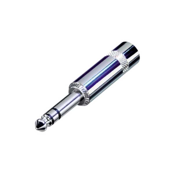  CONECTOR 1/ 4 Pulgadas PLUG STEREO REAN    