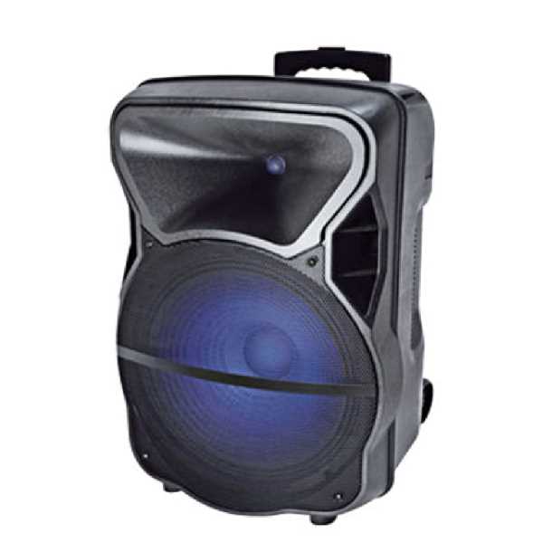  CORNETA AMPLIFICADA 15 Pulgadas 3500W  STUDIO Z MICROFONO+USB+FM+BLUETHOO +BATERIA  